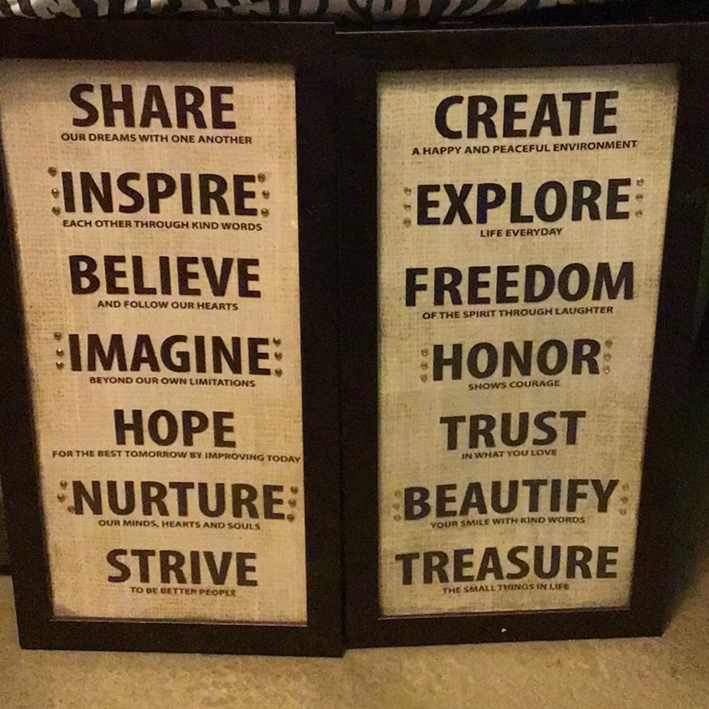 Encouraging Wall Decor